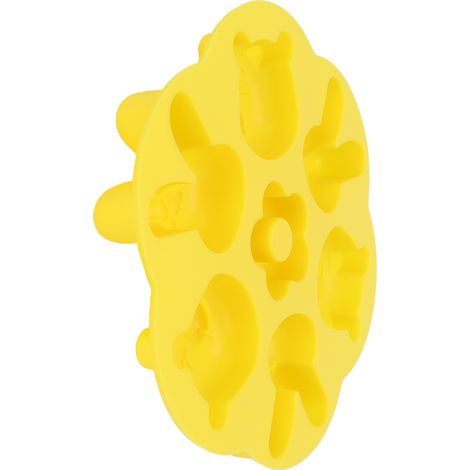 Silikonform mit Cartoon-Motiv für selbstgemachte Schokoladenkuchen, wiederverwendbar in der Küche zum Backen. (1/5)
