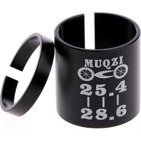 Manchon de potence de vélo, jeu de bagues de réduction 25,4 - 28,6 mm (1/5)