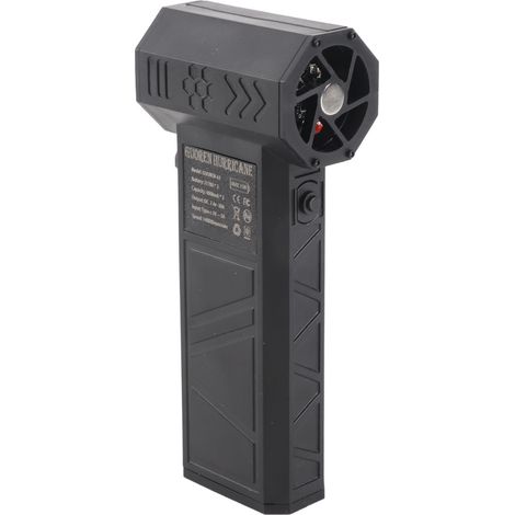 Ventilateur souffleur ultra-sec 14 000 tr/min, moteur sans balais 52 m/s, vitesse variable, souffleur d'air électrique pour le nettoyage industriel des claviers de voiture et autres applications. (1/5)