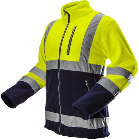Warn-Fleece-Sweatshirt, Gelb, Größe L (1/5)