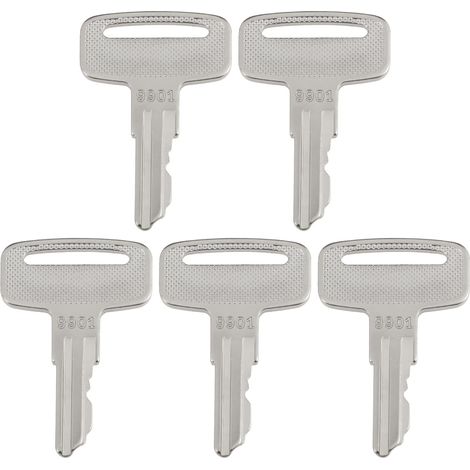 Lot de 5 Clés de Contact de Remplacement 9901 Compatible avec Nacelles à Ciseaux (1/5)