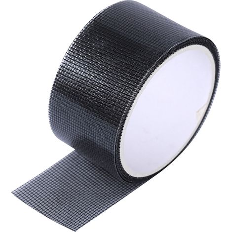 Ruban De Réparation Pour Moustiquaire - 5 cm x 2 m - Tissu Tissé En Fibre De Verre Avec Adhésif Fort - Pour Réparer Moustiquaires De Fenêtre Porte Tente Piscine - 1 Pièce (1/5)