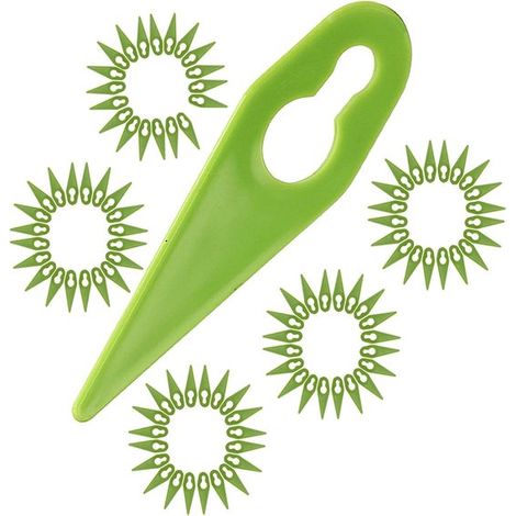 für Kunststoffklingen für Gtech ST01 ST02 ST04 ST05 ST20 Rasentrimmer (100er Packung) (1/5)