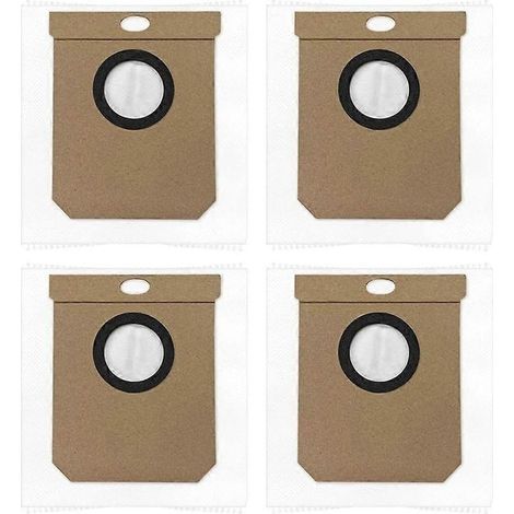 Lot de 4 sacs à poussière pour aspirateur Cecotec Conga 7690 Immortal Max - Pièces de rechange (1/5)