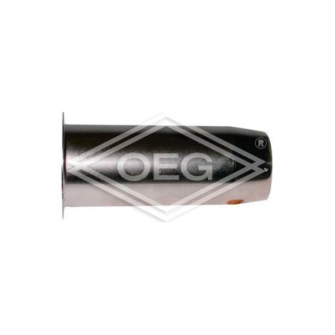 Tube de flamme 80 x 1,5 x 240 nickelé