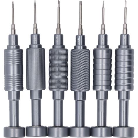Professionelles 6-teiliges magnetisches Präzisionsschraubendreher-Set für Reparaturen und manuelle Wartung (1/5)
