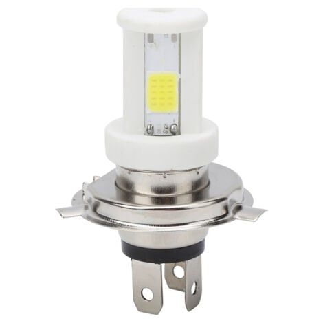 Ampoule de Phare LED, H4 LED Ampoule de Phare de Moto Faisceau Haut/Bas Lumière Blanche 1080LM 6500K Lampe Avant de Moto (1/5)