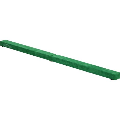 CHICFURN Trave di equilibrio pieghevole 210x10x6,5 cm in legno verde antiscivolo (1/5)
