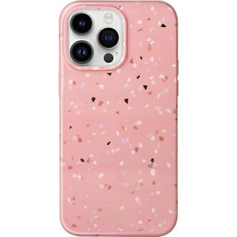 Custodia UNIQ Coehl Terrazzo per iPhone 14 Pro 6.1" rosa/rosa corallo (1/5)