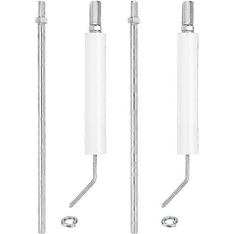 Kit de remplacement d'isolateurs d'électrodes 5780, compatible avec les brûleurs à combustible Beckett AFG/AF/SF/AR/SR, rétablit l'allumage, lot de 2 (1/5)