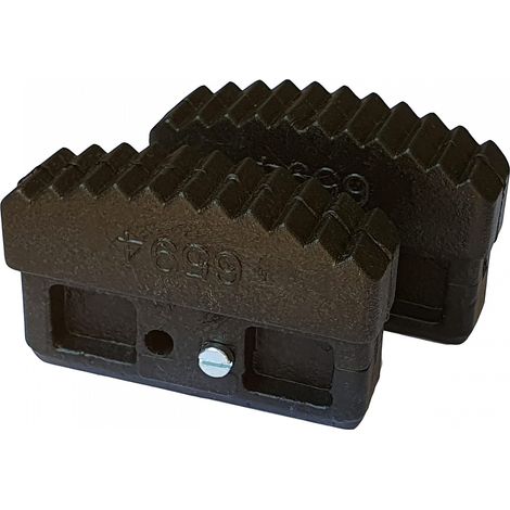 Iller Innenschuhe für Sprossenleitern 90x22mm Holmgröße 2 Stück