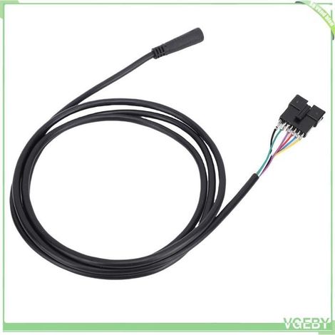 Remplacement du câble de connexion du compteur de scooter électrique Câble d'alimentation haute sensibilité à 7 broches Matériau (1/4)