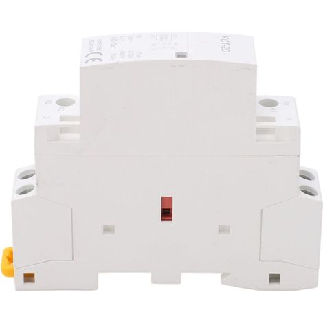 Trywise Contacteur AC 2P 20A, bon contact, montage sur Rail, contacteur AC Miniature domestique 200V (1/4)