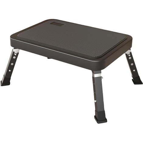 Marchepied pliable pour la maison et les voyages Surface antidérapante Convient pour la cuisine, la salle de bain et le camping Marchepied de salle de bain (1/5)