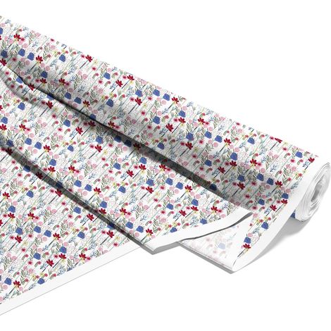 TESSUTI DECORATIVI PER ESTERNI OXFORD - motivo giardino fiorito I DX023 (1/5)