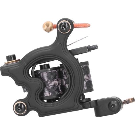 Machine à tatouage professionnelle portable, moteur puissant pour liner et shader, alliage durable - Noir ZZ080-3 (1/5)