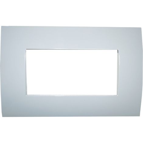 Placca 4 moduli colore pietra abb chiara 2csk0403ch (1/4)