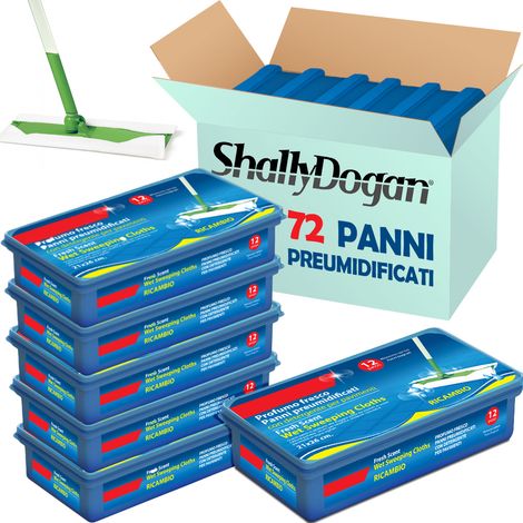 Set 12 Pezzi Panni Catturapolvere Umido Box MOVIDA (1/4)