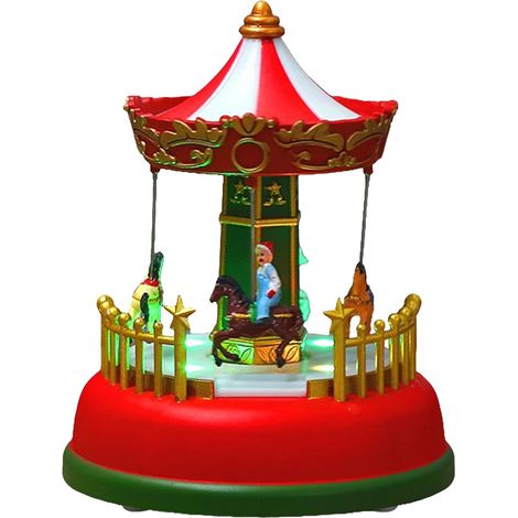 Figurines de Noël pour Table - Figurines Lumineuses à Piles pour Fêtes - (1/5)