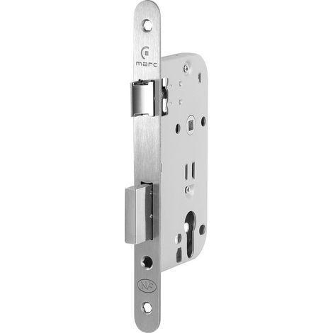 Serrure à larder Clé I 7250NF axe 50 - MARQUES SA Noir 50 7 mm 70 A Fouillot Sans 148 78 (1/3)