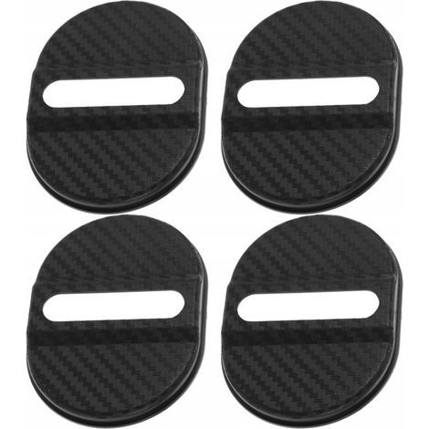 protections universelles en plastique noir pour loquets de portière de voiture (1/3)