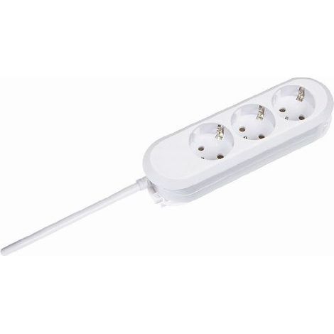 BACHMANN SMART 3xCEE7/3 blanco Corriente 3,0m CEE7/7, 387.271