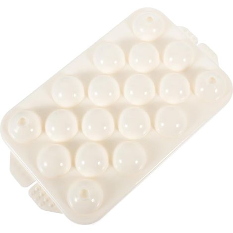 à Glaçons Rond Forme Boule Élastique 13 Cavités en Pp avec Couvercle (1/5)