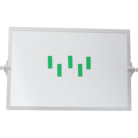 Barre de symboles magnétiques 1x3 cm vert