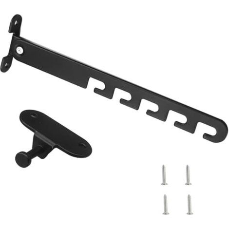Bloque-fenêtre à battant, crochets pour enfants, verrou de fenêtre, adapté au réglage de l'angle des fenêtres (noir) (1/5)