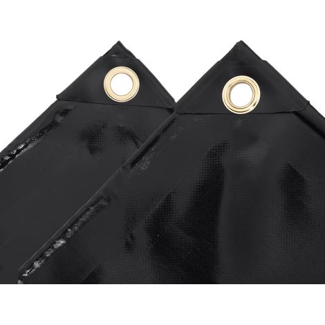 Maison Exclusive - Telone 650 g/m² 3x5 m Nero