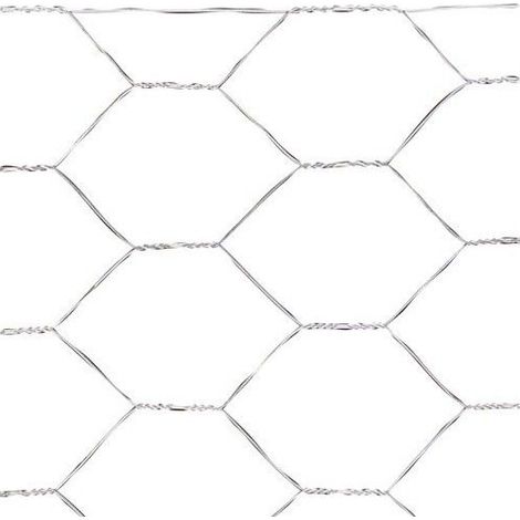 Grillage triple torsion 50 cm – Maille hexagonale 50 mm – Rouleau 50 mètres pour volières et poulaillers – Saturnia (1/2)