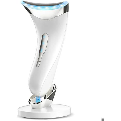 Appareil Massage Visage Anti Rides: Masseur Facial Double Menton de Beauté Electrique avec Lifting EMS Massage Thermique à 45℃ (1/5)
