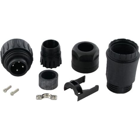 Connector 4 pole Male UNIVERSAL HICA3LS