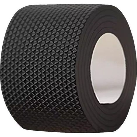 Patins pour semelles de chaussures - Semelles auto-adhésives antidérapantes - Noir - 5×100cm - Peut être coupé - EVA - Semelles de réparation - Semelles de réparation - Convient à la plupart des répar (1/5)
