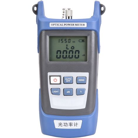 Compteur de puissance à fibre optique Sc Fc ST, connecteur 800-1700nm -70+6db