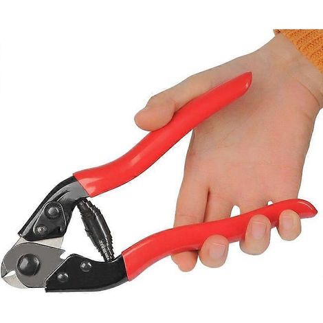 Coupe-câble portable de précision en acier inoxydable pour vélos, balustrades, terrasses, treuils à linge, 190 mm (1/5)