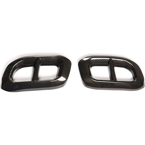 Il s'agit d'une baguette décorative pour le cache du pot d'échappement des modèles GLC, GLE, 350, 450, GLS, W167, X253 et X167 (modèles 2020-2022). Elle est fabriquée en fibre. (1/3)