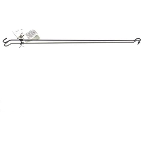 Gasper – Crochet en métal, rallonge de suspension – Noir, longueur 40 cm (1/3)