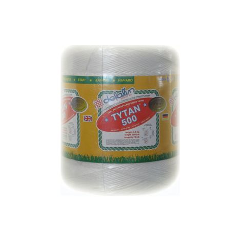 Ficelle agricole 500 m/kg polypropylène blanc titane - SZ-N 500 m/kg