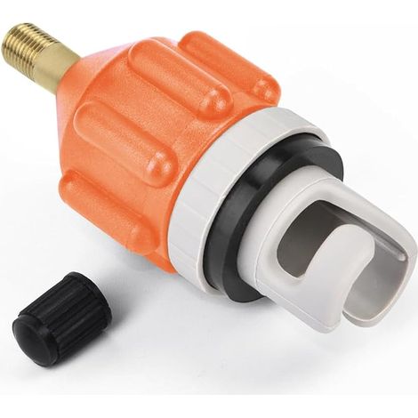 Sup Valve Adaptor Schrader Inflation Adaptateur à Valve pour Bateau Gonflable Kayak Canoë Paddleboard,Gonflage Rapide (1/5)