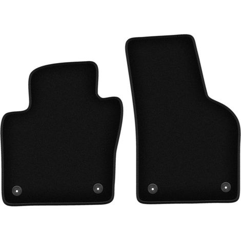 Alfombrillas delanteras b谩sicas de terciopelo para: Volkswagen Beetle cabrio y coup茅 (2012-2019) (1/5)