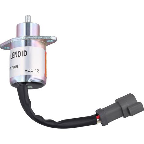 Adecuado para la electroválvula de cierre de aceite del motor de 12 V 172-7209, compatible con 3024C 3034 1727209