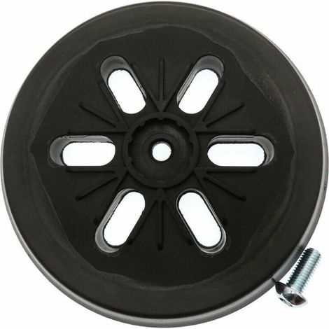 Plato de lijado para lijadora excéntrica Bosch GEX 150 AC, PEX 15 AE, GEX 150 Turbo, 150 mm, con tornillos (1/4)