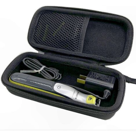 Hartschalenetui für Elektrorasierer, Reiseetui kompatibel mit OneBlade Hybrid QP2520 QP2530 QP2620 QP2630, Schutzhülle mit organisierter Aufbewahrung, robuste Hartschale. (1/5)