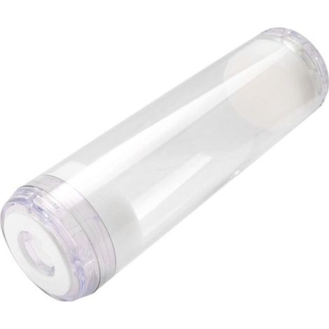 Boîtier de Filtre à Eau Cartouche Vide Réutilisable 10 Pouces Médias Rechargeables (1/4)