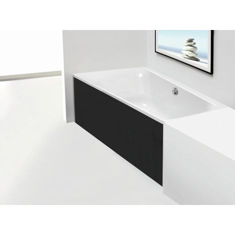 Hoesch 47001.552 Accessoire habillage en verre noir niche