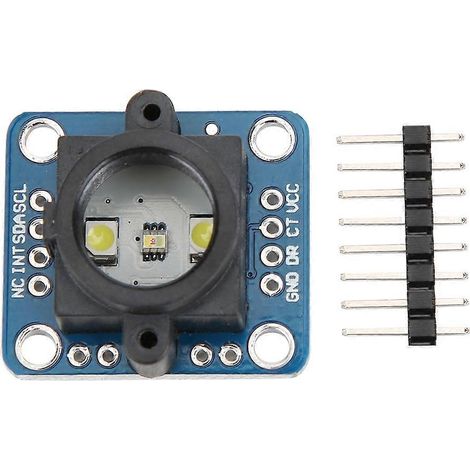 Farberkennungssensor, elektrische Zubehör-Leiterplatte, einstellbare LED-Helligkeit TCS34725
