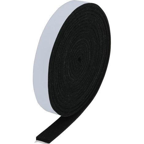 High Temp Grill Joint auto-bâton feutre, joint d'étanchéité pour fumeur, 1 pièce 7/8" x 1/8" 12 pieds, bande d'étanchéité pour fumeurs barbecue couvercle (1/5)