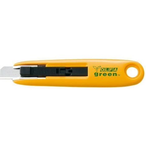 olfa-sk-7green-cxfater plástico reciclado con cuchilla trapezoidal de 12,5 mm