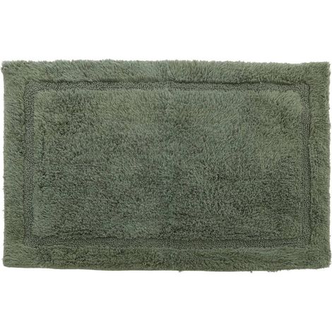 Alfombra de baño mullida colorama, 50 x 75 cm, verde ficus - 5five (1/3)